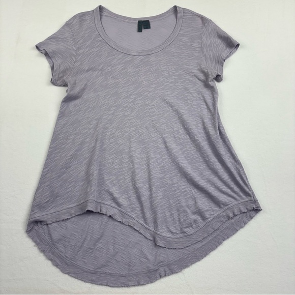 Anthropologie~Left of Center Women’s XS Oversized Lightweight Asymmetrical Hem - Picture 2 of 14